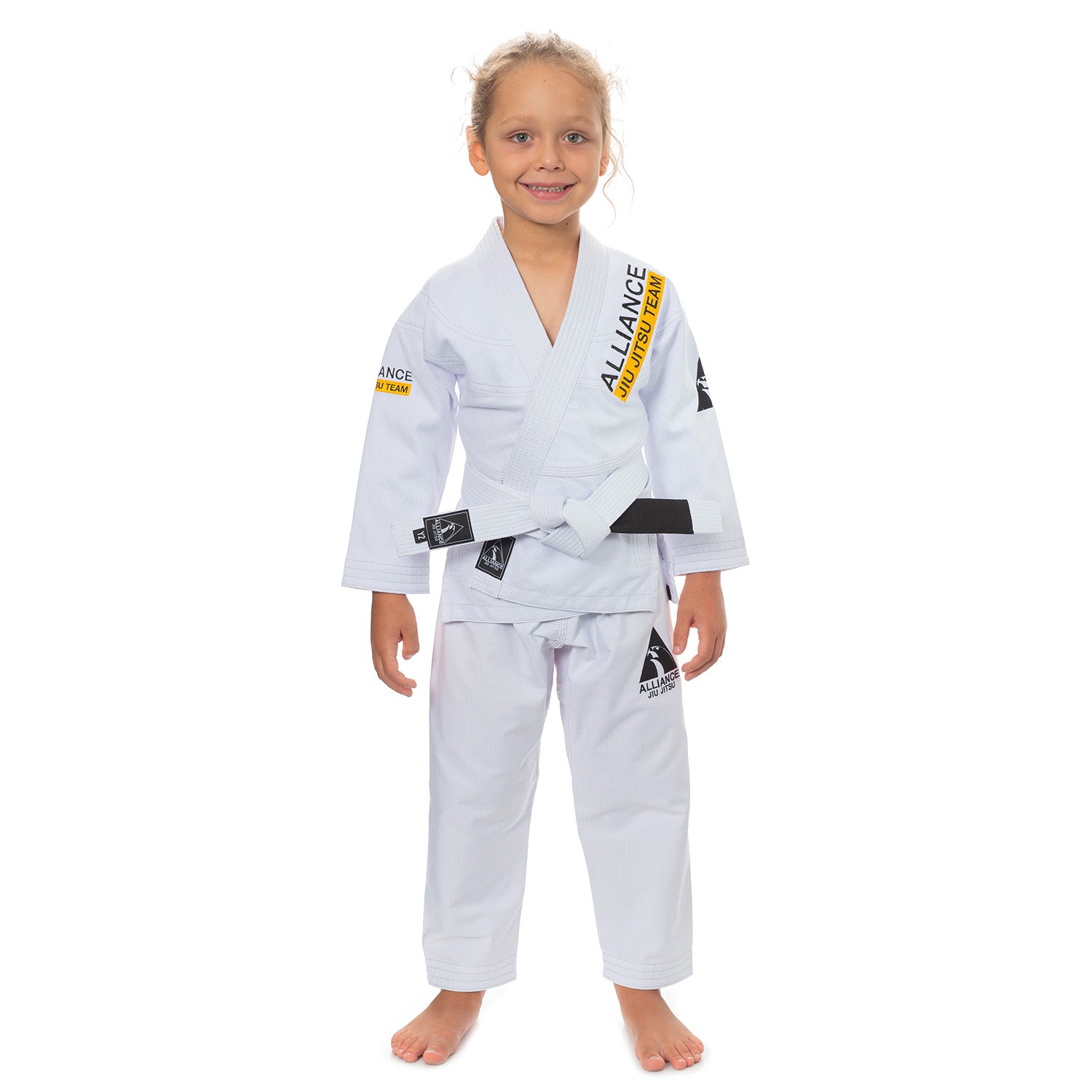 Alliance Jiu newest Jitsu GI+ shirt 6-7yrs